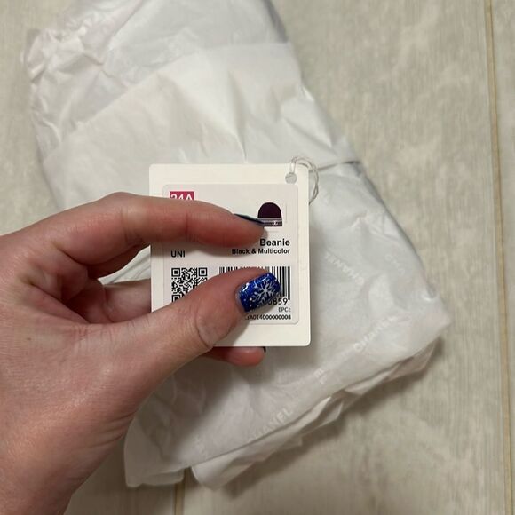 NWT Chanel rainbow beanie OS - Picture 2 of 5